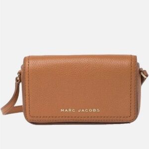 Marc Jacobs Brown Leather Crossbody Bag